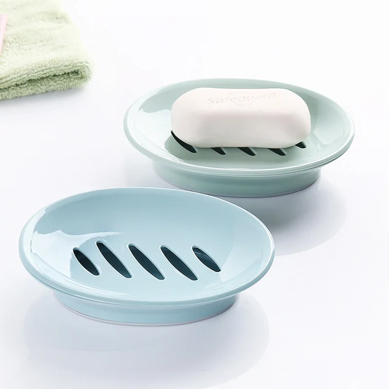 

Soap Box Drain Soap Holder Bathroom Accessories Soap Dish Plastic 2 Layers Drain Soap Box Soap Dish for Bathroom Soap Container