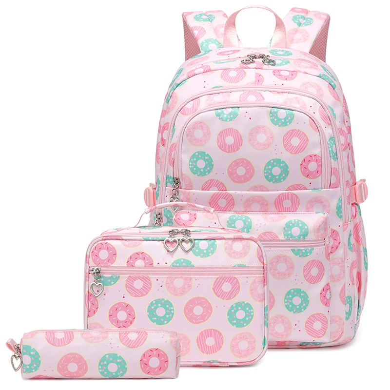 3pcssetschoolbackpacksforteenagegirlswaterproofbackpackfor