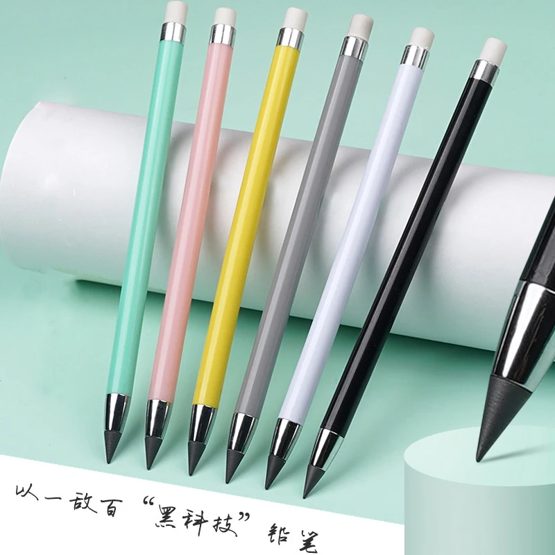 5pcs 40cm security seals aluminum alloys lock body container wire seals wire lead seal solid easy to lock 5Pcs Color Eternal Pencil Lead Core Wear Resistant Not Easy To Break Reusable Pencils Replaceable Pen Stationery Supplies