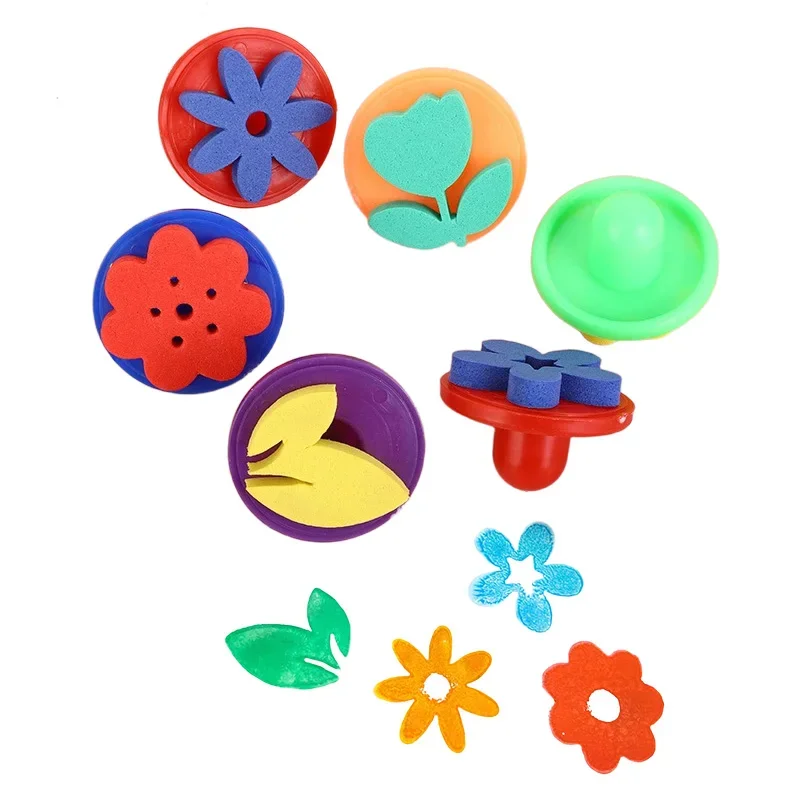 Sponge Paint Brush Kits for Kids Art Craft