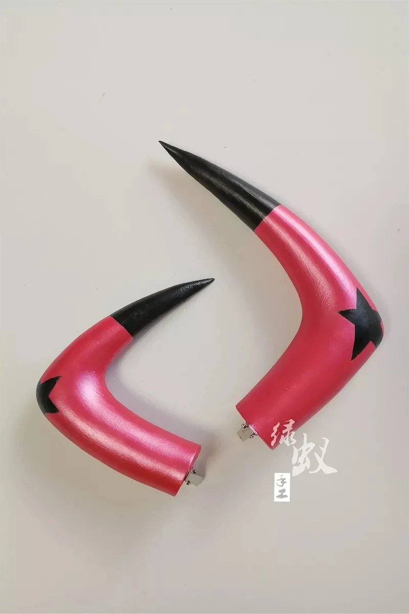 New Hazbin Cosplay Hotel Helluva Boss Verosika Mayday Cosplay Women Red Horn Headband Hairpin Prop Halloween Christmas Headwear 24 New Hazbin Cosplay Hotel Helluva Boss Verosika Mayday Cosplay Women Red Horn Headband Hairpin Prop Halloween Christmas Headwear 15