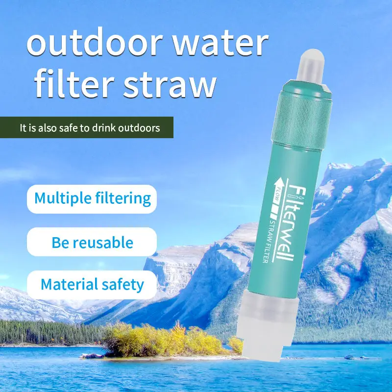 Filterwell Outdoor Mini Portable Water Filter Lifestraw UF Membrane