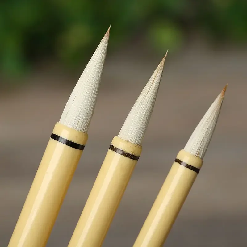 

Китайская кисть Mulitple Caligrafia Clouds Hair Lian Набор для каллиграфии Huzhou Красная белая ручка Китай