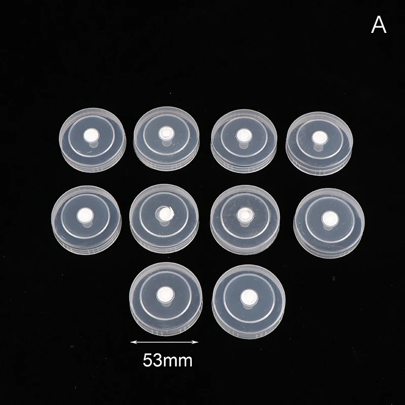 10Pcs/set Diameter 53/63/70mm Tissue Culture Bottle Cap Resistant Fungus Bottle Airtight Cap Breathable Special Cap Culture Caps 6