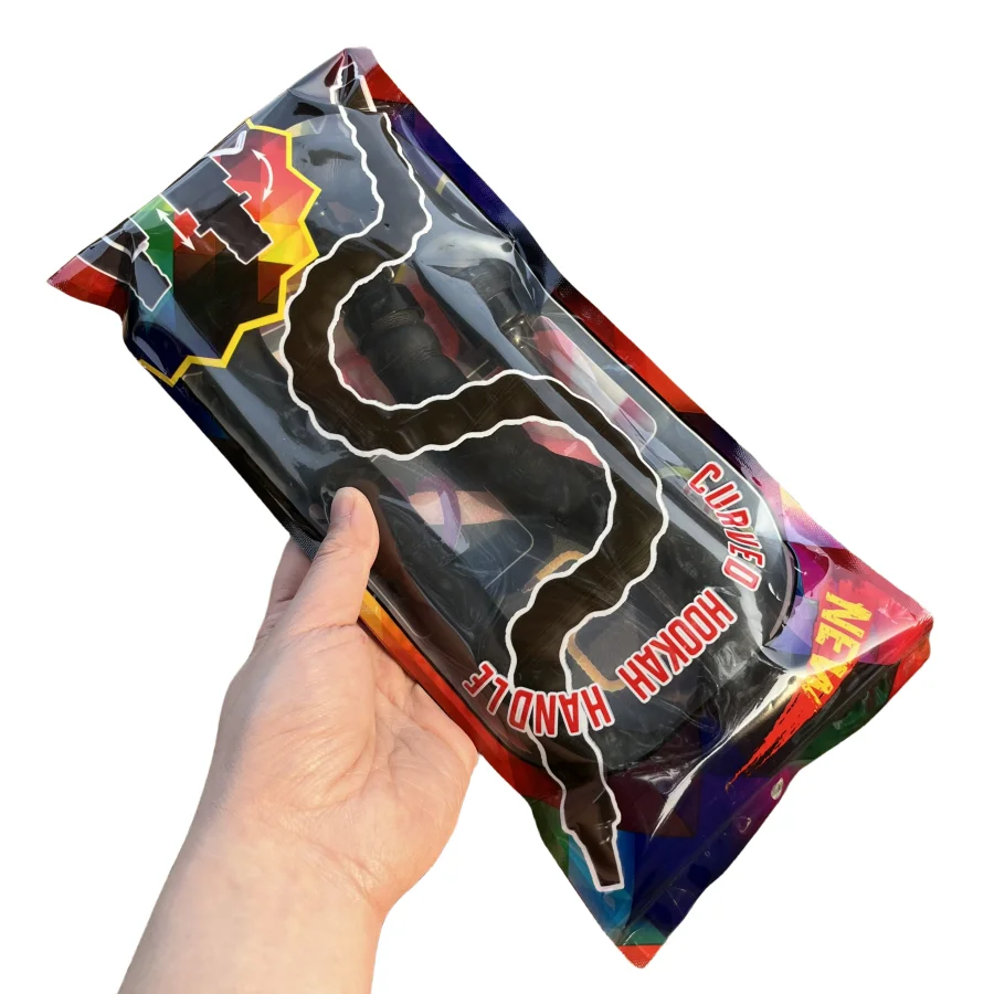 Hookah Hose Flexible Shisha Handle Smoke Pipe Accessories 75cm Hands free 1Pc hookah accessories