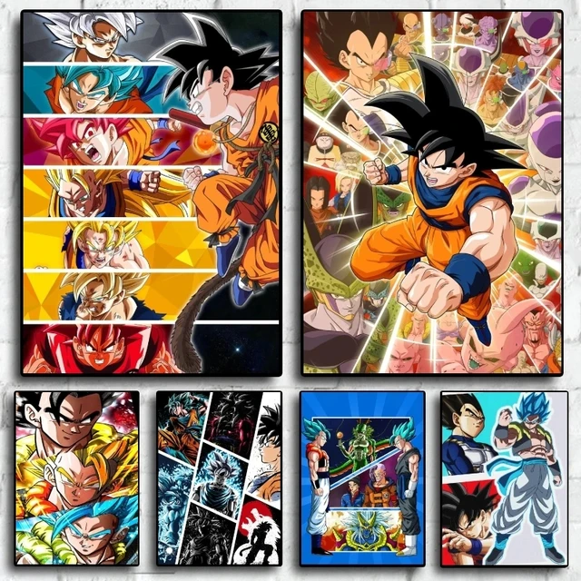 Goku and Vegeta  Anime dragon ball goku, Dragon ball painting, Anime  dragon ball super