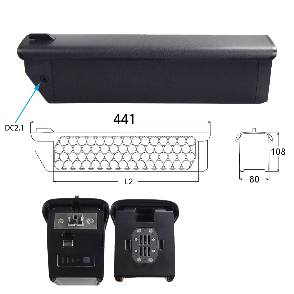 48V 52V Integrato 20Ah Dukawey Dm530 Silvertip8 Magicycle Deer Ocelot Pro Lankeleisi Rv800 Plus Mx600 Pro Akku Sostituzione