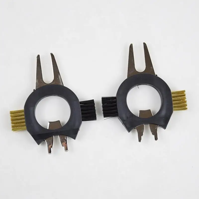 Golf Divot Repair Tool Multifunctional Golf Repair Tool Bottle Opener Magnetic Ball Marker With Shoe Nail Remover Pitch Groove