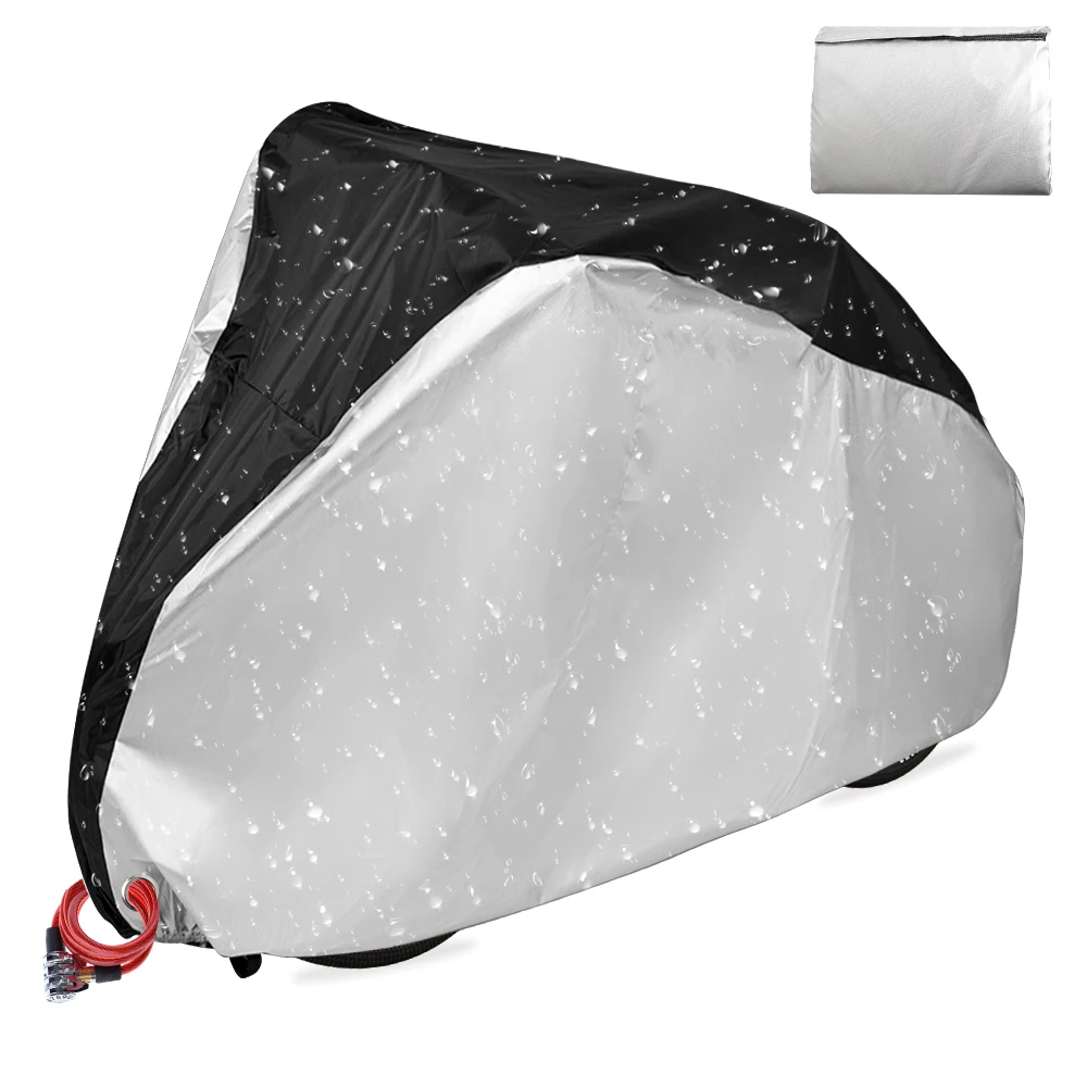 Bicycle Protective Cover Rain Snow UV Dust Protector for Motorcycle Waterproof Mountain Bicycle accessories для велосипеда New 1 Bicycle Protective Cover Rain Snow UV Dust Protector for Motorcycle Waterproof Mountain Bicycle accessories для велосипеда New 1