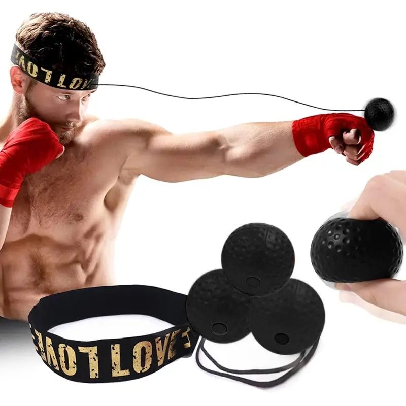 Head Boxing Speed Ball Boxing Training Ball Reaction Elastic Hanging Children Adult Household Training