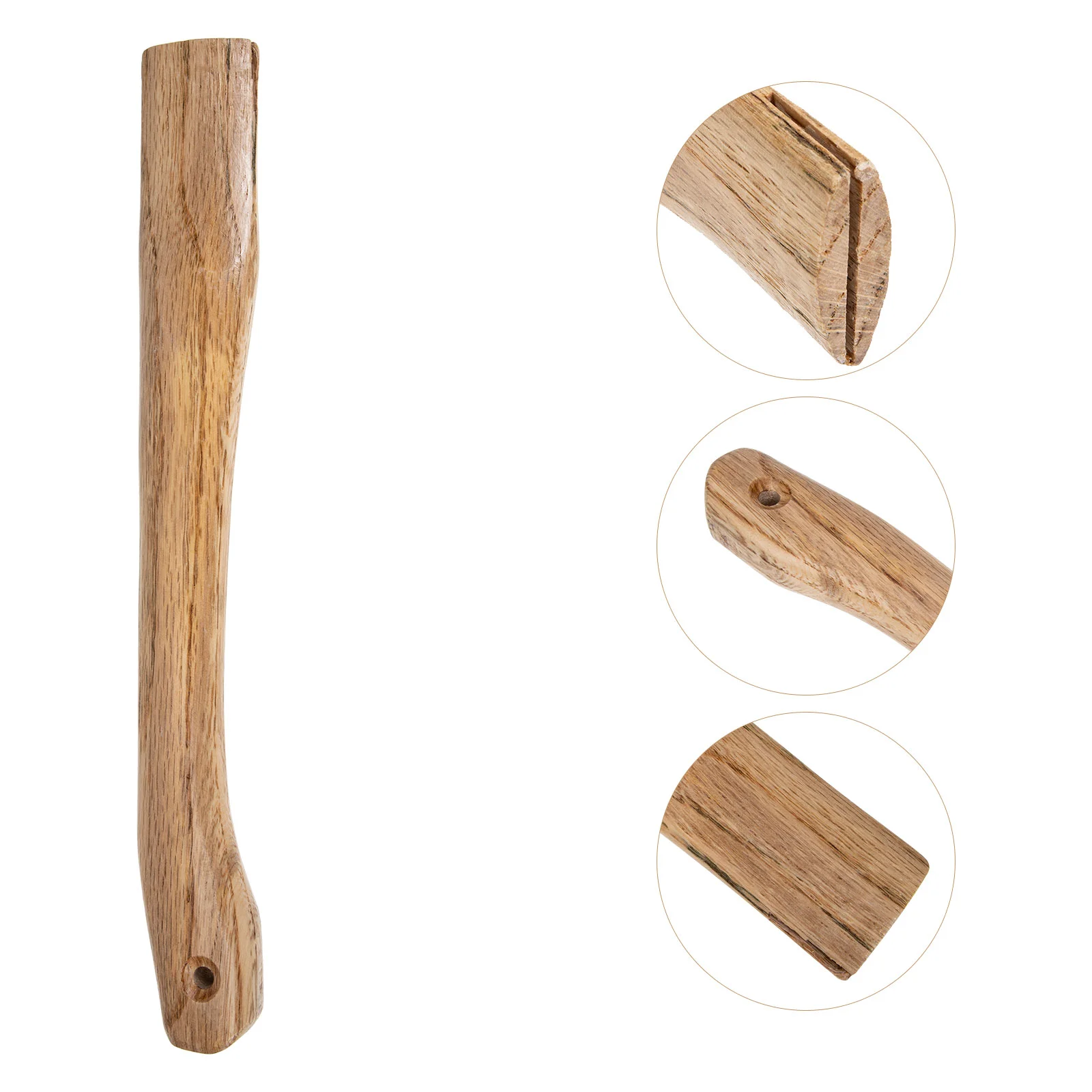 Camp Axe Handle Wooden Axe Handle Replacement Hatchet Handle Wood Grip Axe Handle Camp Axe Accessory Hammer Handle Grip 4