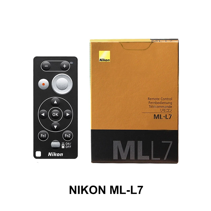 

Original Nikon Remote Control ML-L7 for Z30 Z50 Zfc B600 A1000 P950 COOLPIX P1000 Camera Bluetooth Wireless