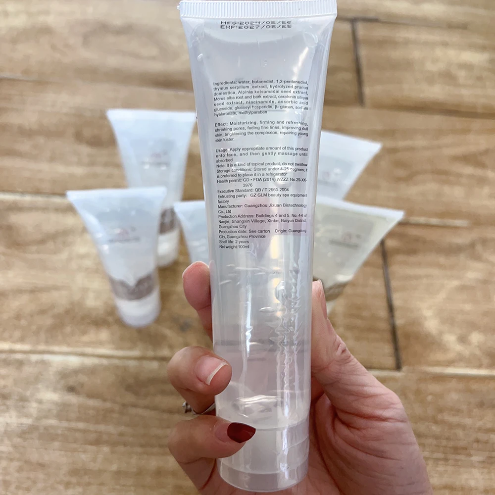 Body massage gel use