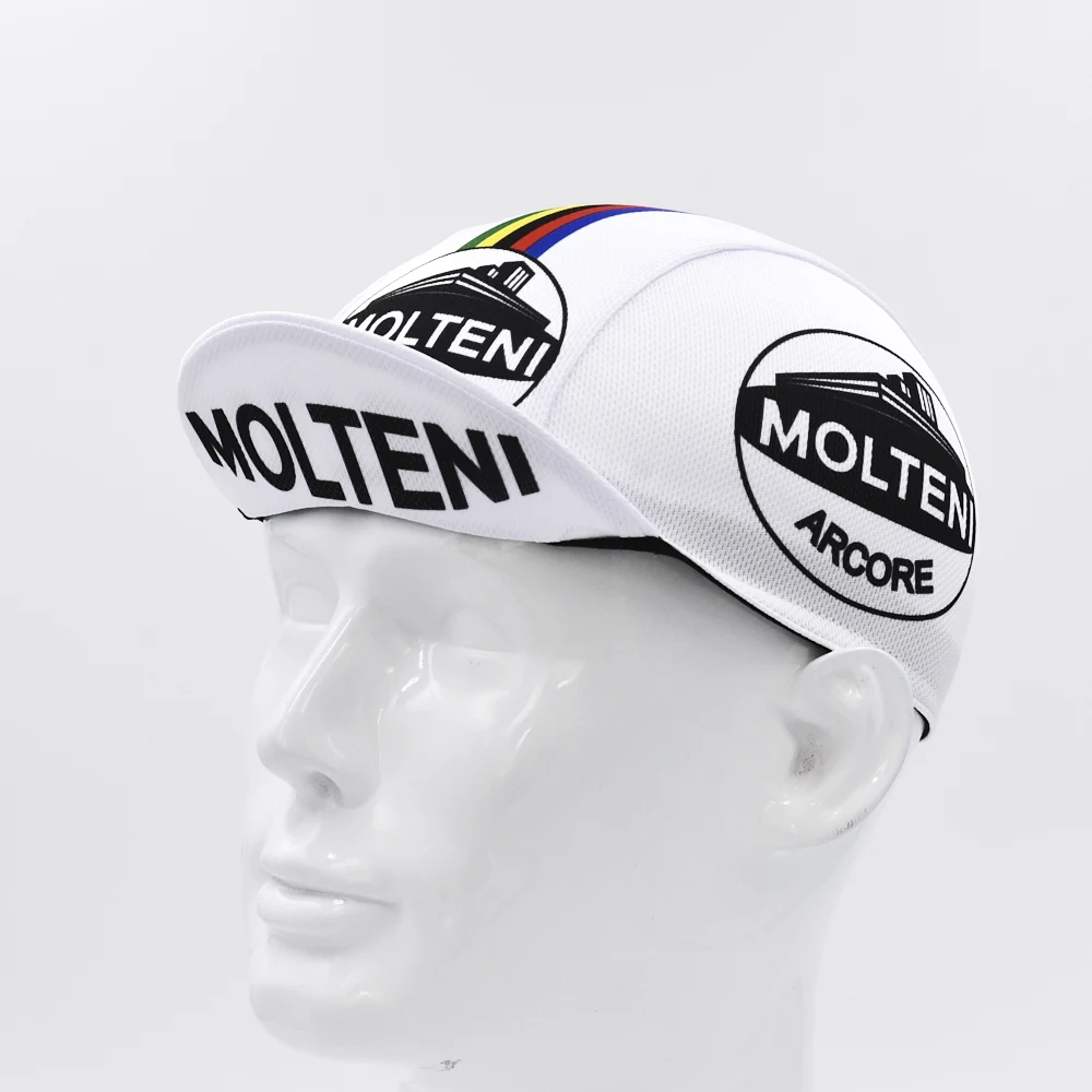 Hot Retro Molteni Men's Cycling Hat Summer Breathable Mountain Bike Hat 3