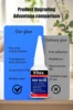LOOLIFL 20g Wood Rubber Metal Glass Super Liquid Universal Shoe Repair Glue Stationery Store 502 Instant Strong Bond Leather 4