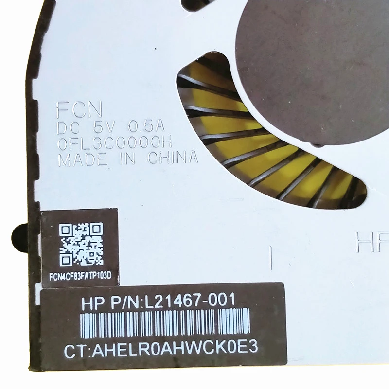 Ventilador de Refrigeração Cpu Portátil Original para hp L21467001 L21466-001 4g 705g4ed 804 g4 Novo - Imagem 2