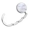 1Pc Round Folding Table Edge Hook Vintage Foldable Purse Bag Hanger Handbag Hook Holder  For Indoor Outdoor Table Use 3