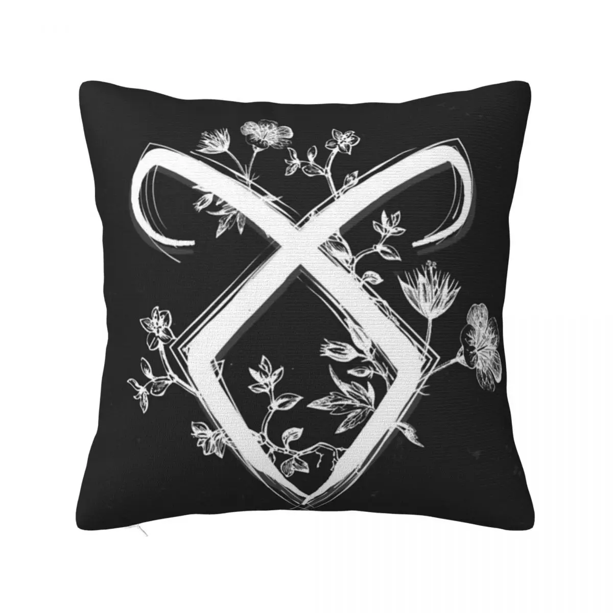 

Подушка Angelic Rune, наволочка 40x40, декоративные наволочки, подушка, наволочка