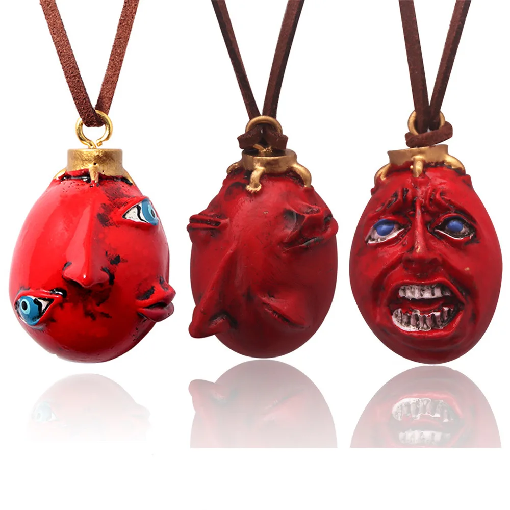 Anime Berserker Behelit Pendant Necklace Guts Griffith Egg Of King Pendant Unisex Car Backpack Jewelry Decoration Accessory