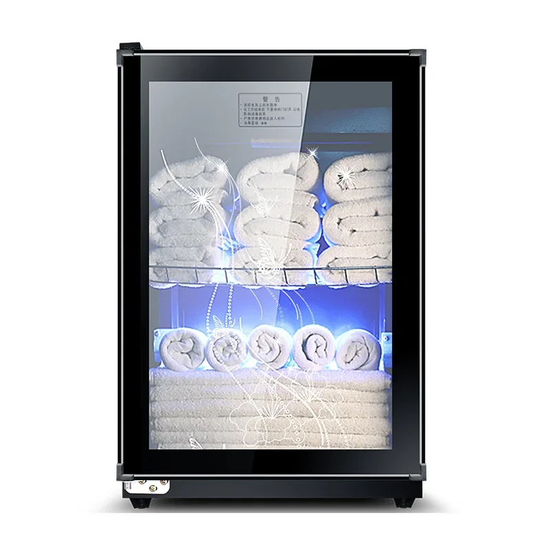 Ultraviolet Ozone Disinfection Cabinet Beauty Salon Barber Shop Towel Clothing Disinfection Cabinet Towel Warmer 220V