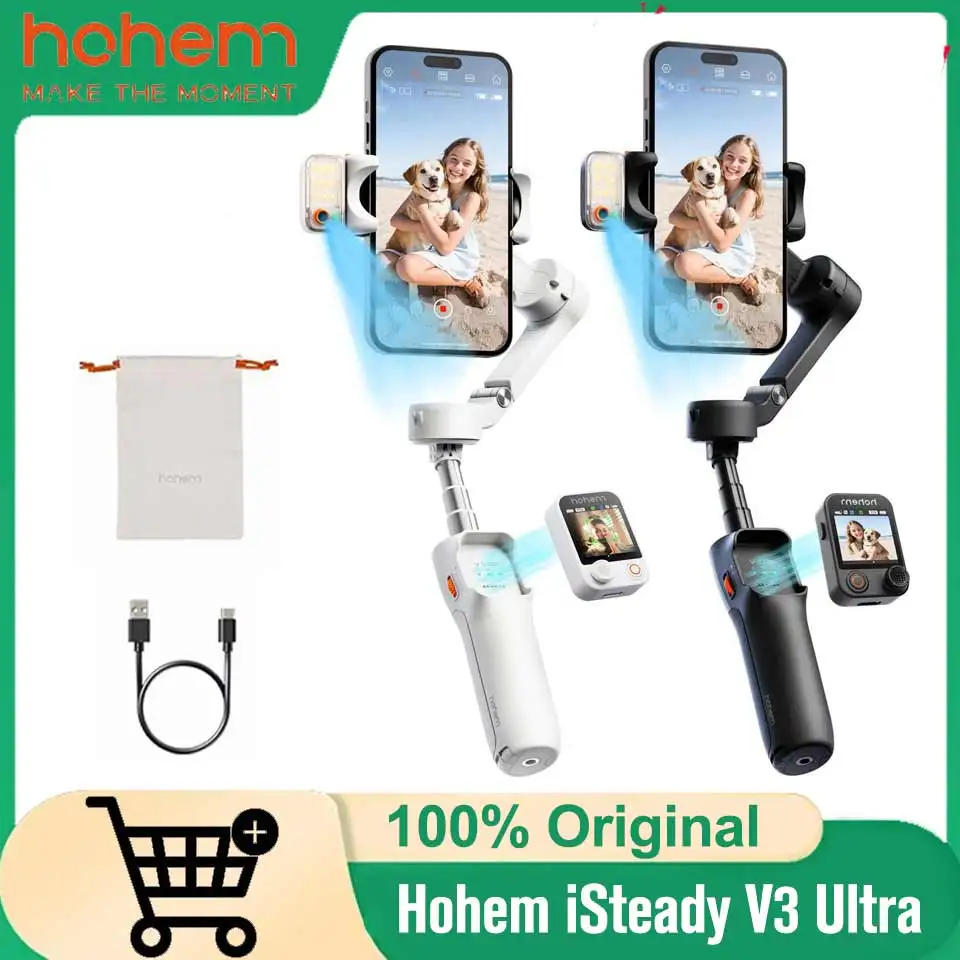 hohem isteady V3 Ultra Smartphone Stabilizer Ai Face Tracking 3