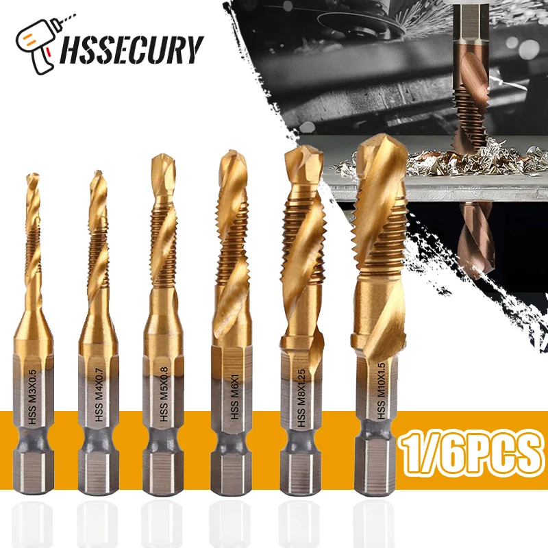 Sourcing Map Juego De Brocas Y Grifos, 1 Grifo De Rosca Recta UNC