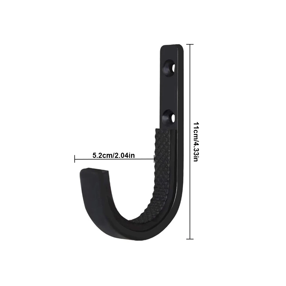 2 supports muraux pour cannes à pêche en acier inoxydable rangement pratique et fonctionnel