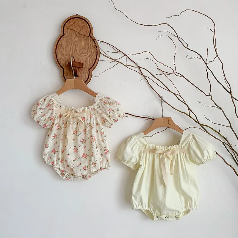 Floral Baby Romper 3