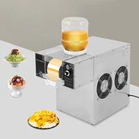 Machine à glace en flocons 120 kg/jour 750W 220V, machine à glace commerciale 8 vitesses refroidie par air, machine à glace en flocons pour salon de thé 3