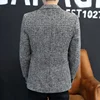 Blazers Fashion Men's Fashion Business Everything Trend Handsome British Style Leisure Slim Plaid Wedding Work Male Blazer 2