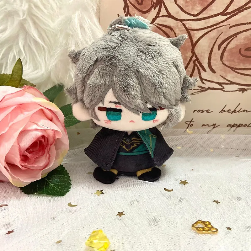 

Genshin Impact Plush Doll Al Haitham Kaveh Tighnari Dottore Cyno Venti Diluc Kazuha Pendant Keychain Anime Cosplay Toy Kids Gift