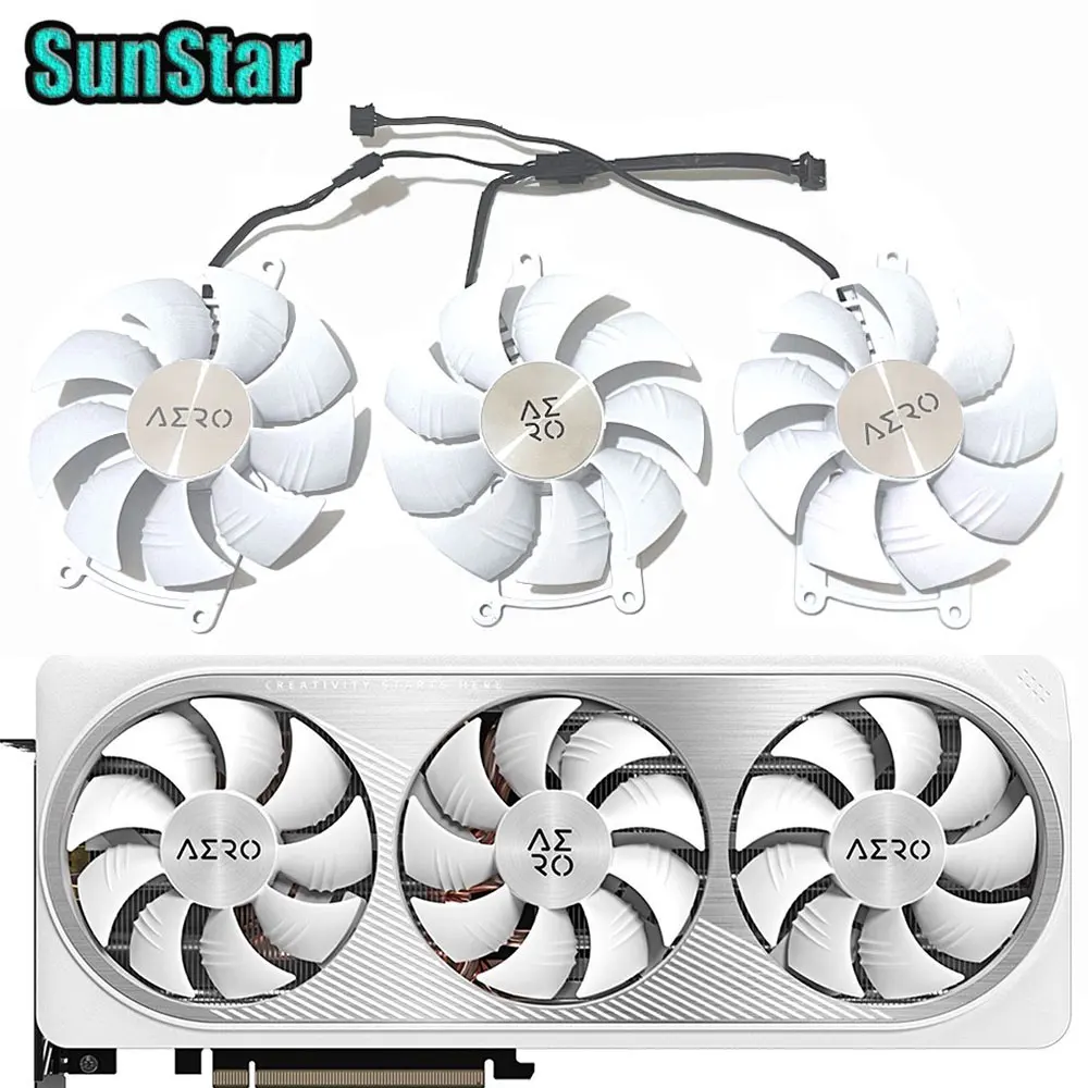 NEW Original 87MM AERO RTX 4070 4070TI GPU Cooling Fan For