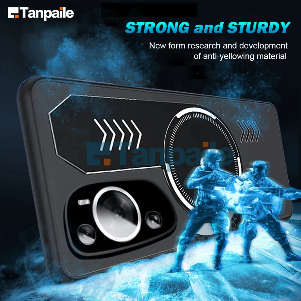 Enhanced Cooling Magnetic Phone Case with Heat Dissipation Cover