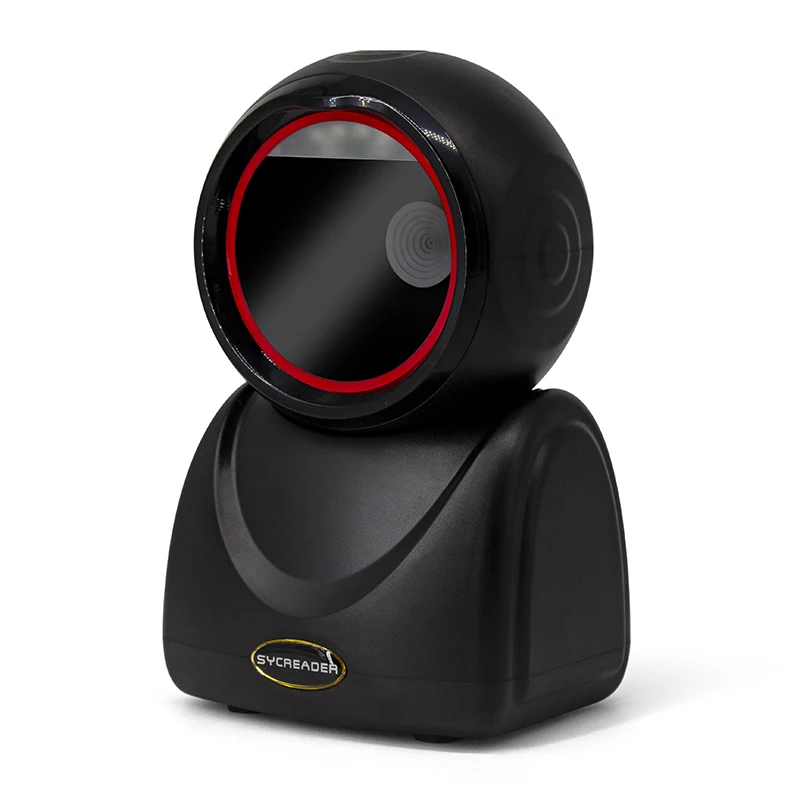 Suitable for supermarkets, department stores, and large shopping malls. Global platform 2D desktop barcode reader. Multiple comm
