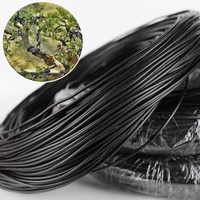5M Bonsai Wires Plant Support Branches Bend Fixing Wires Anodized Aluminum Bonsai Training Wire Garden DIY Tool 1/1.5/2/2.5/3 mm 1