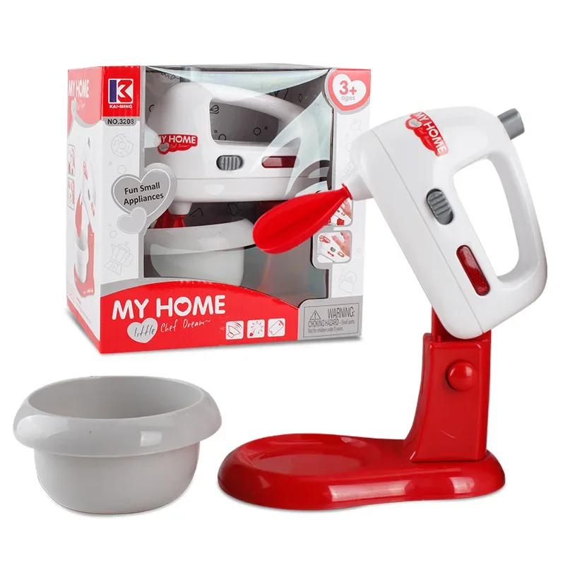 Electric Simulation Kitchen Appliances Set for Kids Cooking Role Play Educational Toy Multifunctional Fake Food Gear