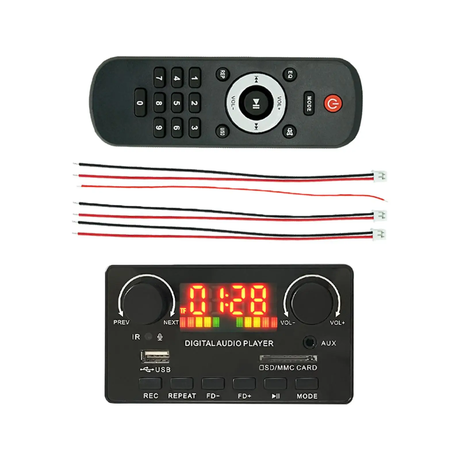 디코딩 보드 모듈 무손실 오디오 플레이어 지원 핸즈프리 녹음 V5.0