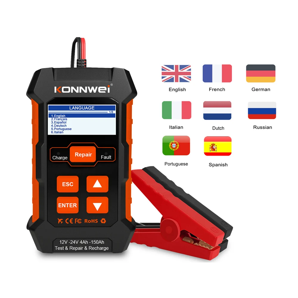 konnwei-outil-de-diagnostic-automatique-kw520-12v-10a-24v-5a-batterie-de-voiture-au-plomb-reparation-d'impulsions-chargeur-de-testeur-de-batterie-de-camion