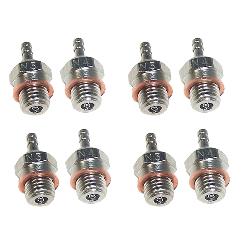 

4х N3 Горячая свеча свечи зажигания для HSP 70117 1/10 1/8 RC багги Грузовик Vertex SH Nitro детали двигателя