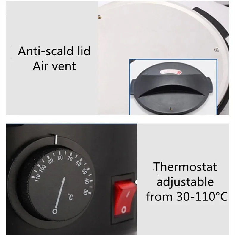 Hot Selling Handmade Candle Making Melting Tools Portable Wax Heater Melter For Candle Making