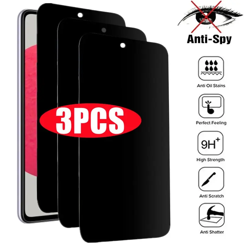 

Privacy Screen Protector For Samsung A54 5G A53 A52S A34 A51 A33 A32 A31 A22 A14 A13 A12 S24 Ultra S23 S22 Plus S21 FE Anti-Spy