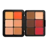 12 Colors Highlight Blush Concealer Makeup Palette Shimmer Matte Long-Lasting Easy Makeup Rouge Compact Blush for Dark Skin 5