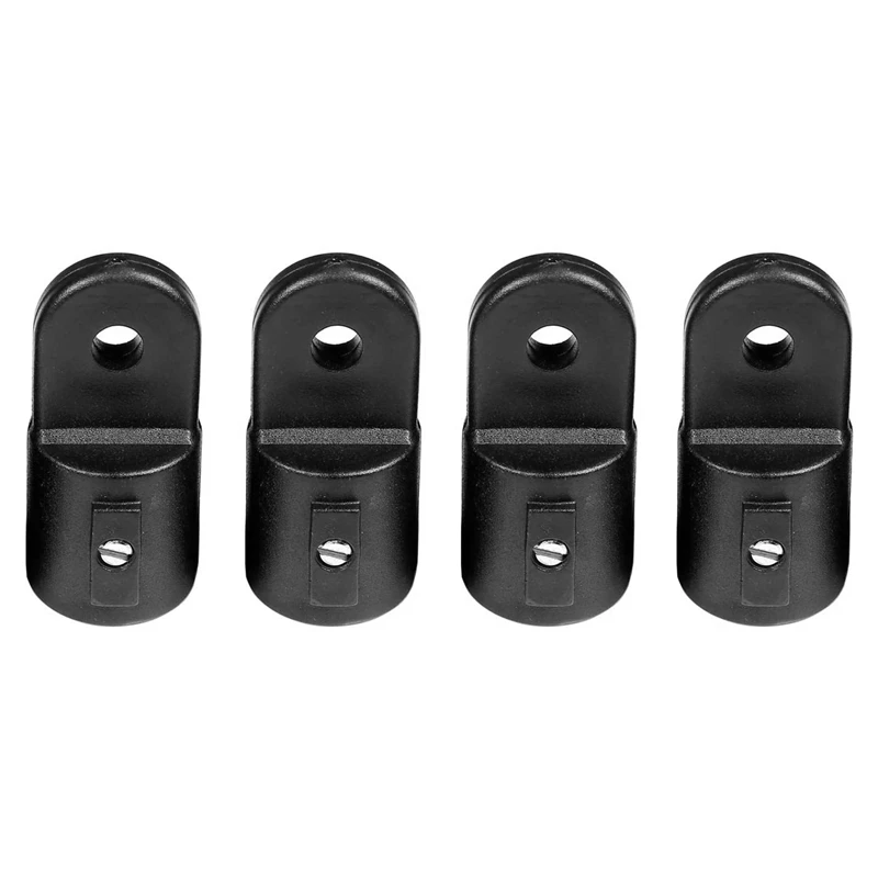 

4Pcs Nylon Pipe Eye End Cap 22Mm Bimini Top Fitting Hardware Marine Boat Yacht External Eye End Canopy Tube End