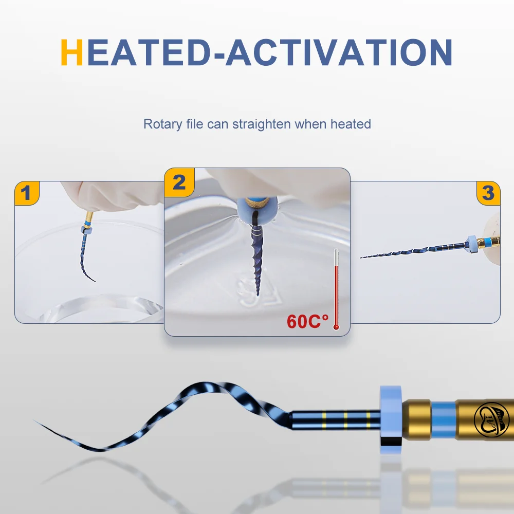 Porta File #25-40 21mm Spirali Endodontiche Porta File Canale Radicolare | #25-40, 21 Mm | Per Odontoiatria Porta File Canale Radicolare #25-40 21mm Strumenti Dentale - Foto 8