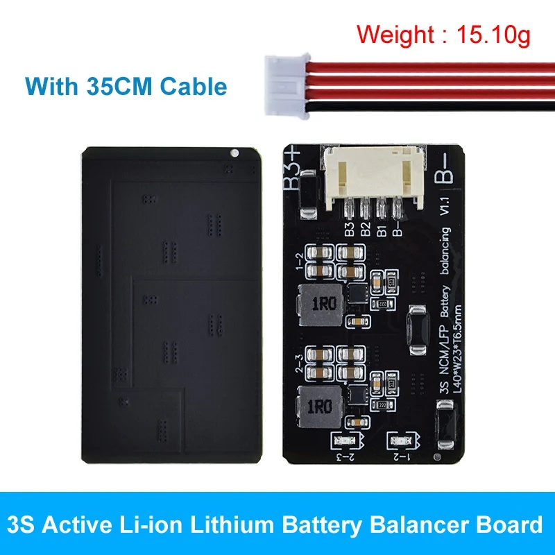 Tzt bms 3s 4s Active Balancer Board 2.5a Lifepo4 Lipo Li-Ionen Lithium Batterie Energie übertragung Equalizer Modul induktive Version