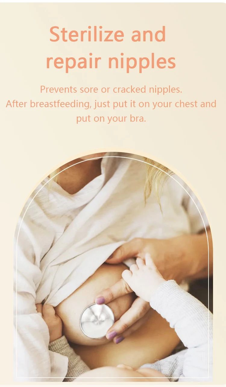 Nipple Covers Tri-Laminate Silver