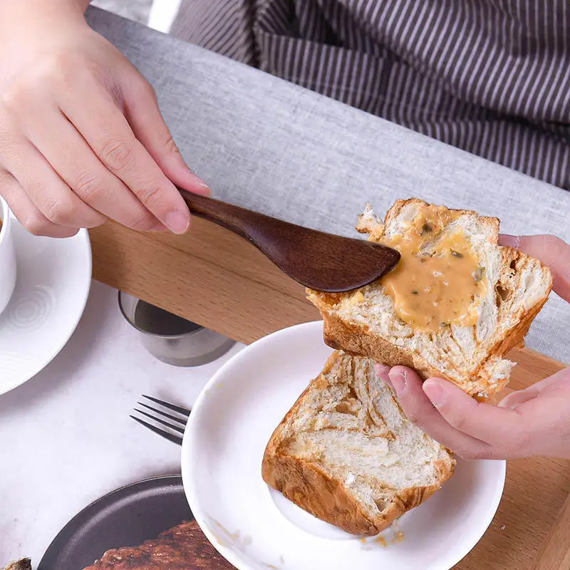 Wooden Marmalade Knife 4pcs Japan Butter spatula Cheese Cutter