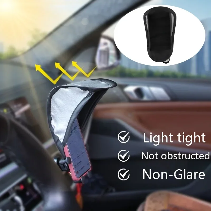 Car Phone Sunscreen Holder, New Sunshade Instrument Panel, Phone Sunscreen Cover, Phone Does Not Heat Up Accessories