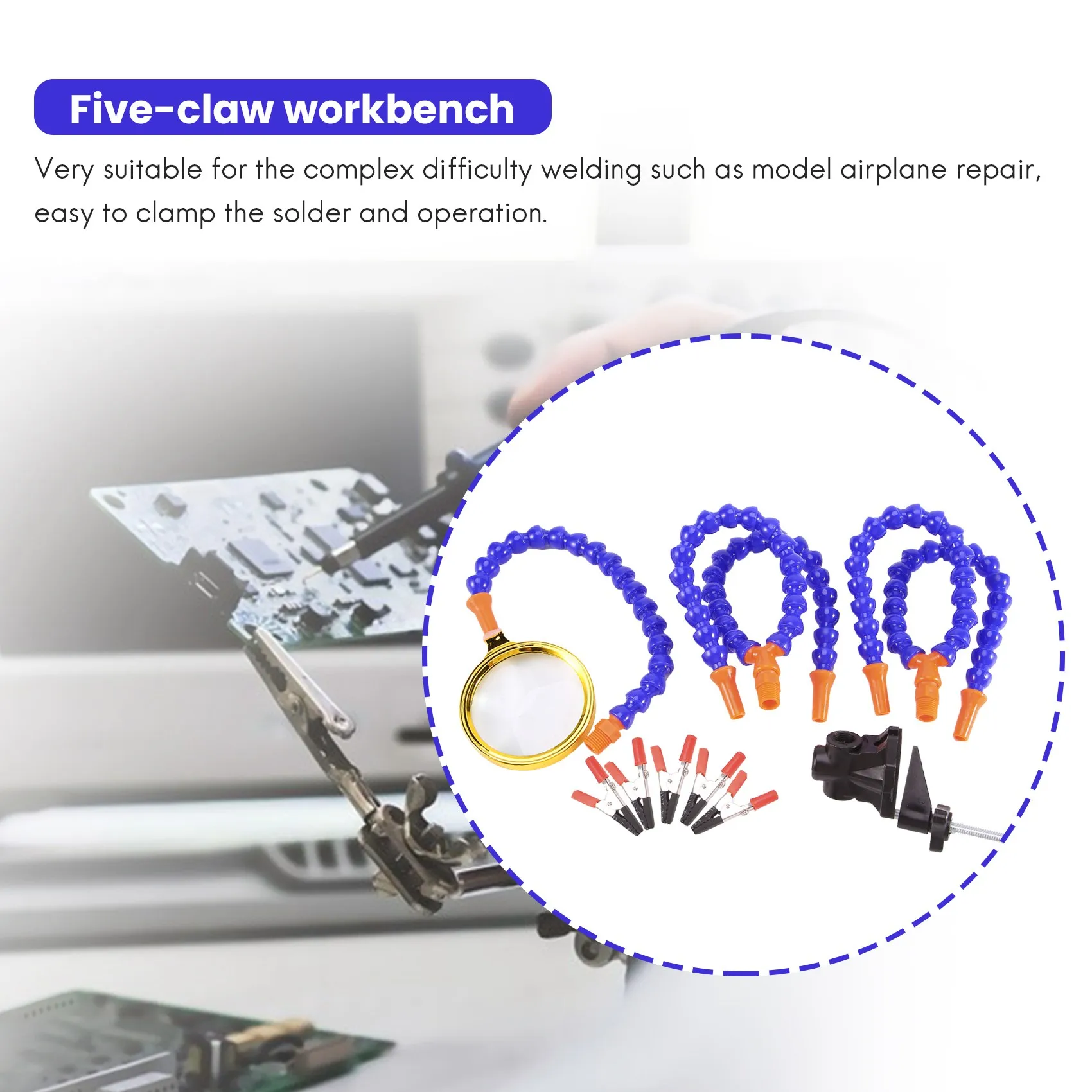 Рисунок 6 - Настольная паяльная станция с гибким