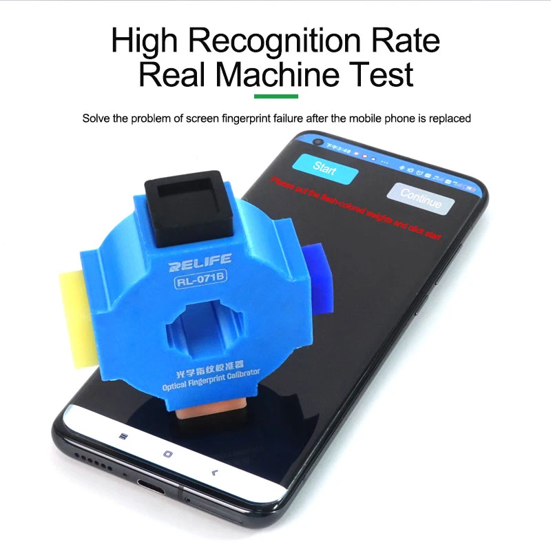 RELIFE RL 071B 4 in 1 Optical Fingerprint Calibration Solve Mobile